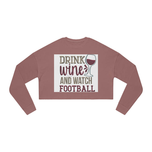 Women's Football Cropped Sweatshirt