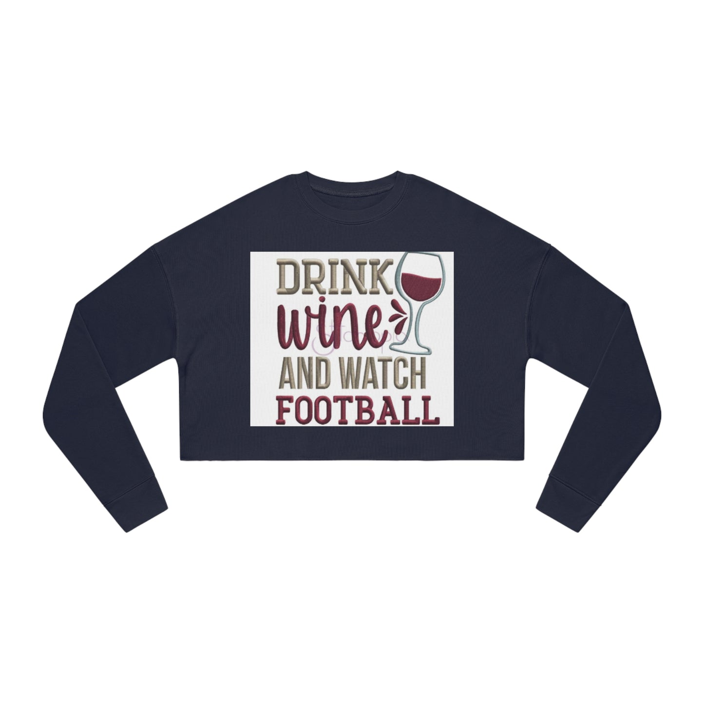 Women's Football Cropped Sweatshirt